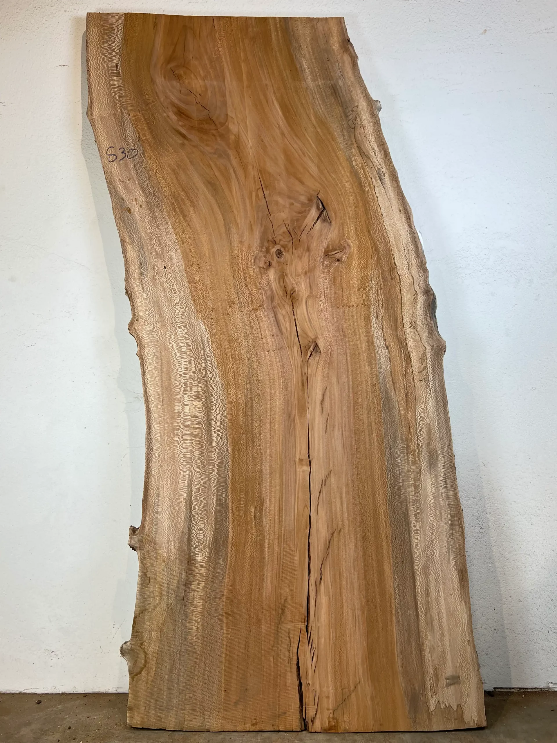 Sycamore Slab 85″ x 38″ – Wood Demand